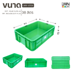 ลังพลาสติกทึบ  รุ่น 470-AB แบรนด์ LWNLife 38 ลิตร ขนาด 42x61.2x18 cm - Image 6
