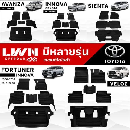 Tailored Car Floor Mat for TOYOTA [SUV] Premium Grade