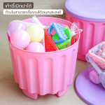 เก้าอี้เด็ก เก้าอี้นั่งเล่นแยกส่วนได้ ทรงกลม (LWN-256A) - Image 3