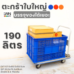 ตะกร้าโปร่ง 123-A ตะกร้าส่งพัสดุ EXT: 57.5x80.5x50.5 cm - Image 5