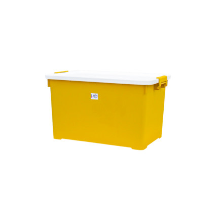 LWNLife 带锁扣盖收纳箱 型号：248A  23 升 31.5x48.5x27.5 厘米