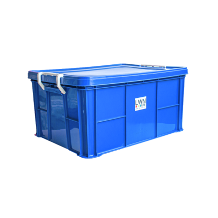 196A Solid Plastic Box with a Lockable Lid [54 liters]