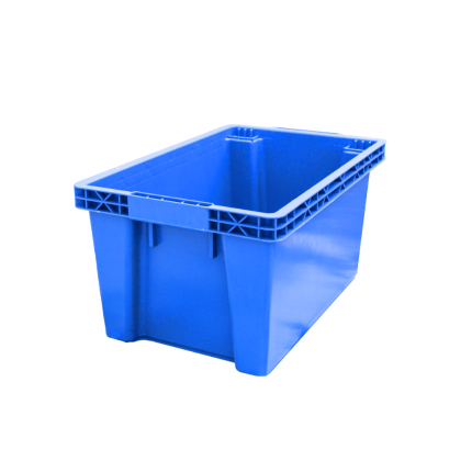 #193A Stackable Solid Rectangular Plastic Box