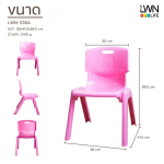 235A Plastic Mutipurpose Chair with Armrests - Image 4