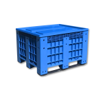 KK-888 Solid Plastic Pallet Box [100x120x79 cm] with Lid