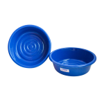 Blue Round Solid Plastic Wash Basin [156A/157A/158A]