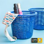170A Small Round Multipurpose Storage Plastic Basket - Image 7