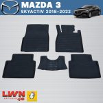 马自达 3 创驰蓝天（MAZDA 3 Skyactiv 2018-2022）专车定制橡胶脚垫