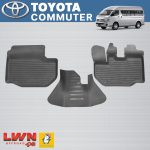 丰田 考斯特巴士（Toyota Commuter）专车定制橡胶脚垫