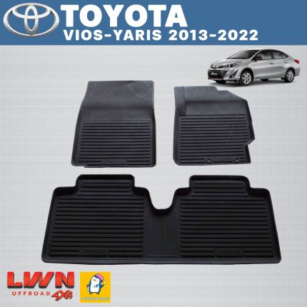 丰田  威驰 / 雅力士（Toyota Vios-Yaris）2013–2022 专用橡胶脚垫