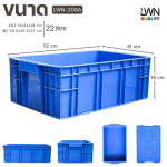 209A Solid Plastic Box [23 liters] for Storage - Image 4