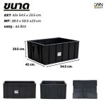 กล่องกันไฟฟ้าสถิต ESD Box Code 211C EXT: 42x54.5x23.5 cm - Image 6